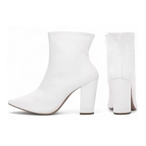 Bota Torricella Cano Curto Salto Grosso Bico Fino