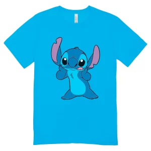 Camisa Feminina Baby Look Stitch