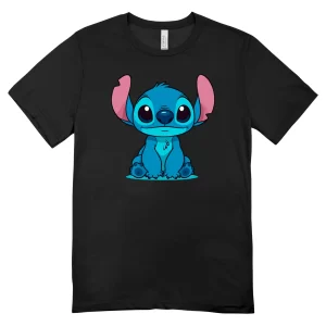 Camisa Feminina Baby Look Stitch Sitting